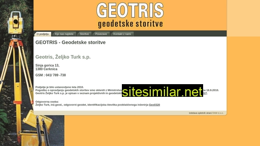 geotris.si alternative sites