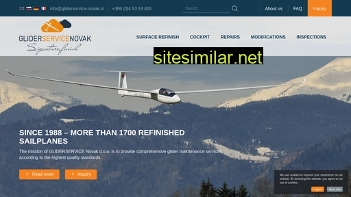 gliderservice-novak.si alternative sites