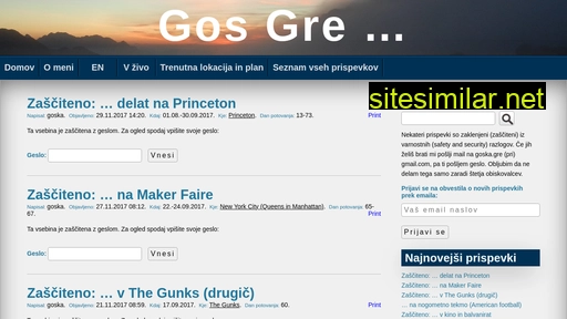 gos-gre.si alternative sites