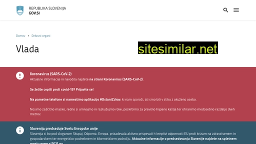 gov.si alternative sites