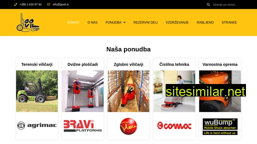govil.si alternative sites