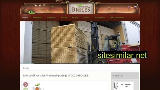 gozd-bioles.si alternative sites