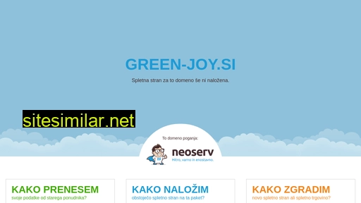 green-joy.si alternative sites
