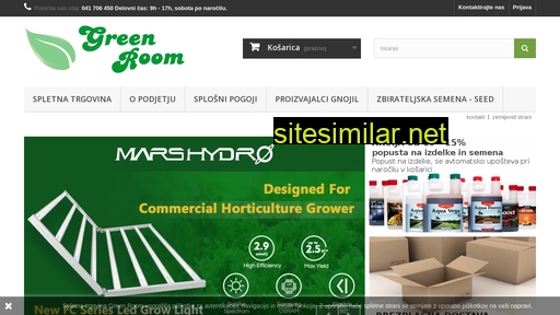 green-room.si alternative sites