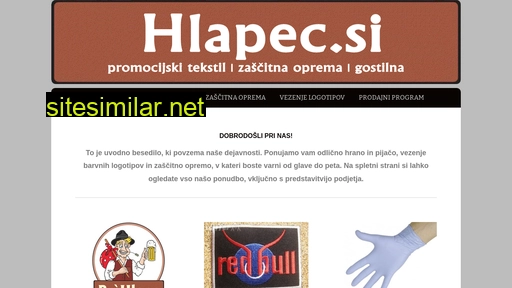 hlapec.si alternative sites