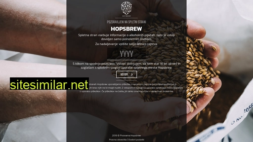 hopsbrew.si alternative sites