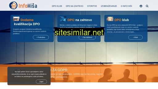 info-hisa.si alternative sites
