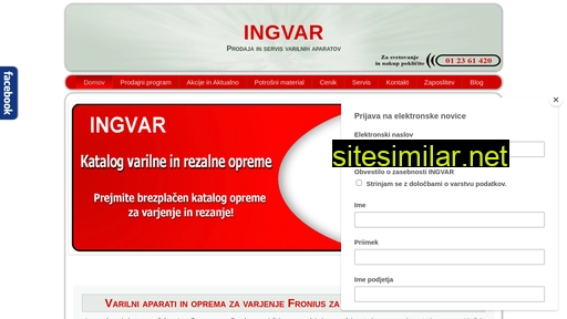 ingvar.si alternative sites
