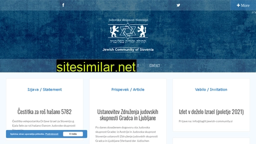 jewish-community.si alternative sites