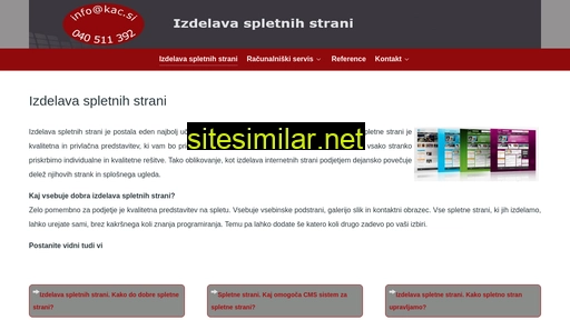 kac.si alternative sites