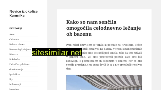 Kamniske-novice similar sites