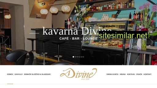 kavarna-divine.si alternative sites