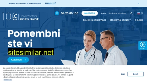 klinika-golnik.si alternative sites
