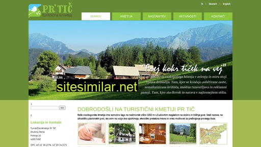 kmetija-tic.si alternative sites