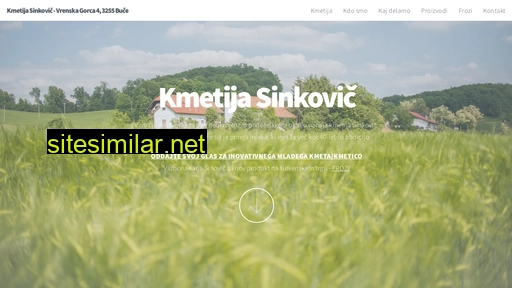 kmetijasinkovic.si alternative sites