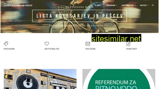 kolesarjiinpesci.si alternative sites