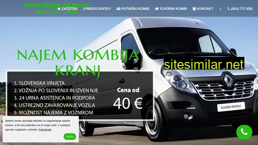 kombi-kranj.si alternative sites