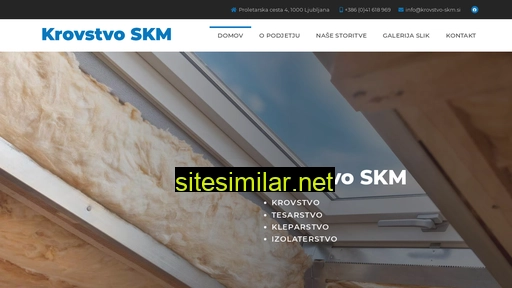 krovstvo-skm.si alternative sites