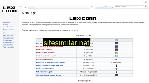 Lexiconn similar sites