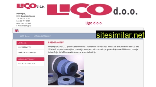ligo.si alternative sites