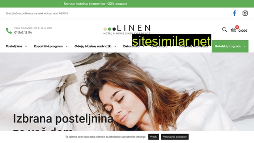 linen.si alternative sites