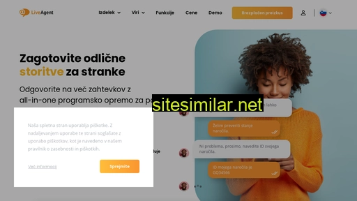 liveagent.si alternative sites