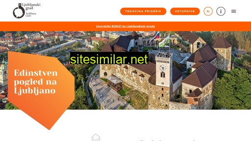 ljubljanskigrad.si alternative sites