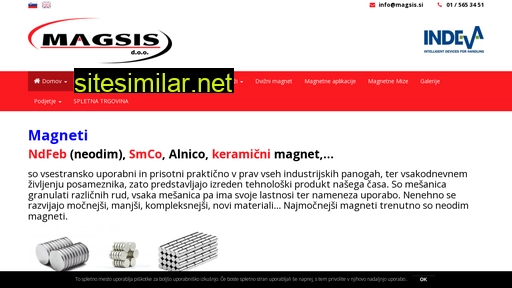magsis.si alternative sites