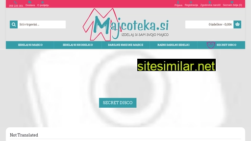 majcoteka.si alternative sites