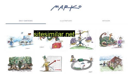 Marko-karikatura similar sites