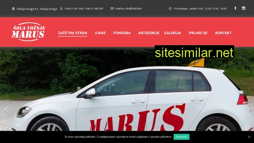 marus.si alternative sites