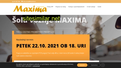 maxima.si alternative sites
