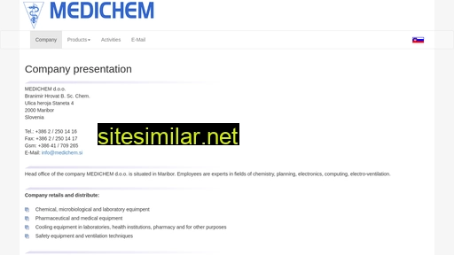 medichem.si alternative sites