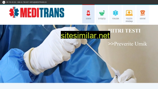 meditrans.si alternative sites