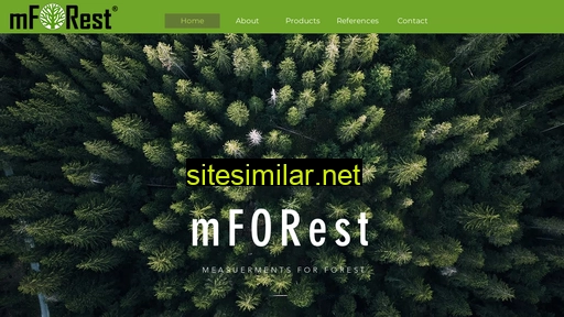 mforest.si alternative sites