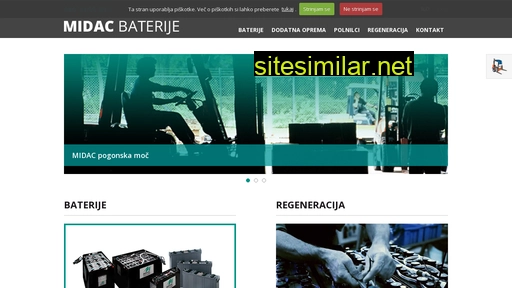 midacbaterije.si alternative sites