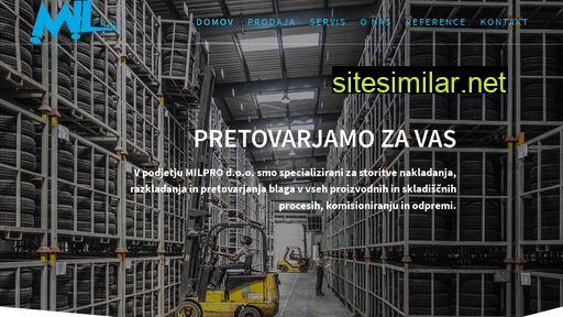 milpro.si alternative sites