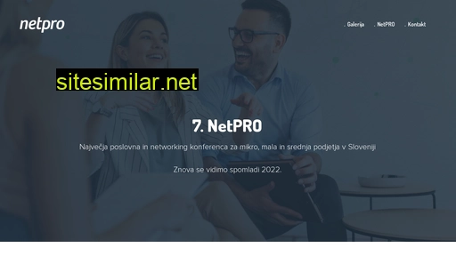 Netpro-konferenca similar sites