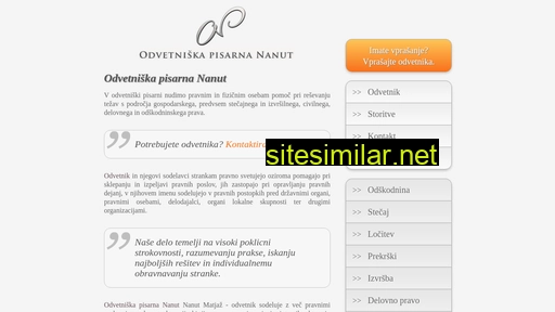 odv.si alternative sites