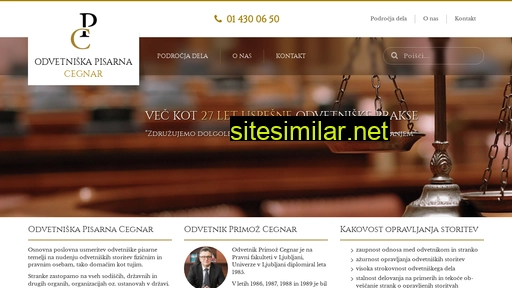 odvetnik-cegnar.si alternative sites