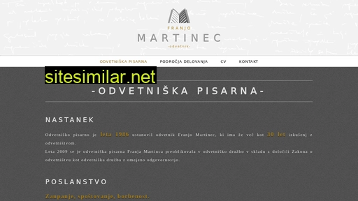 odvetnik-martinec.si alternative sites