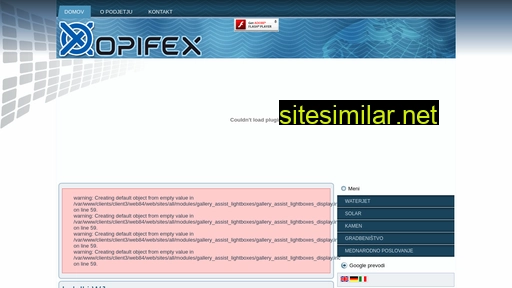 opifex.si alternative sites