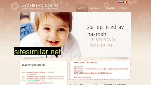 ortodontija-piran.si alternative sites