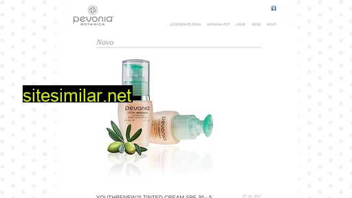 pevonia.si alternative sites