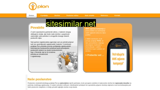 pion.si alternative sites