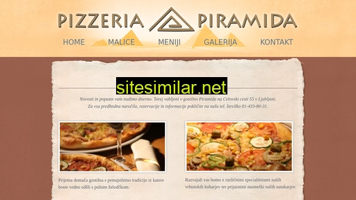 pizzerijapiramida.si alternative sites