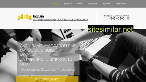 ponsia.si alternative sites