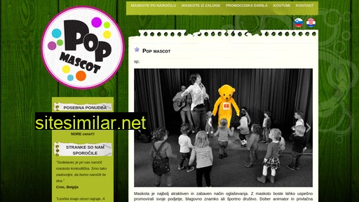 popmascot.si alternative sites