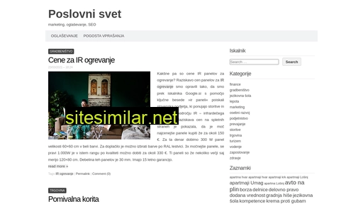 poslovnisvet.si alternative sites
