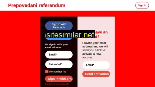 Prepovedanireferendum similar sites